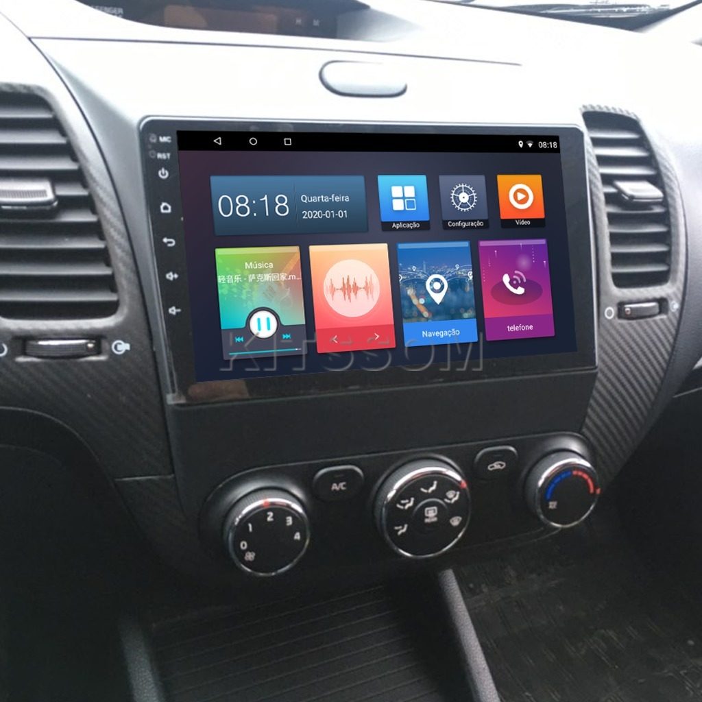 Multimídia Kia Cerato 2015 2016 2017 2018 2019 V2 Carplay 9 2013 2014